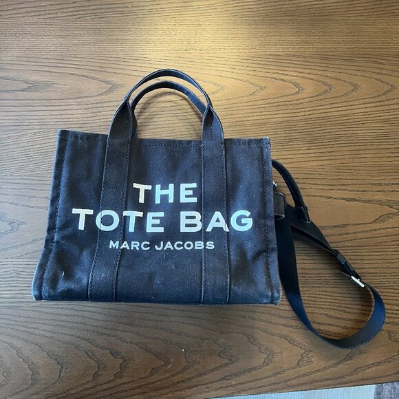 Marc Jacobs The Tote Bag Small Black - Picture 2 of 9